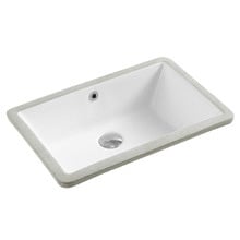 Nue Rectangular Undermount Ceramic Basin